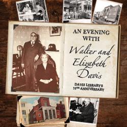 A collage of photos featuring Walter and Elizabeth Davis